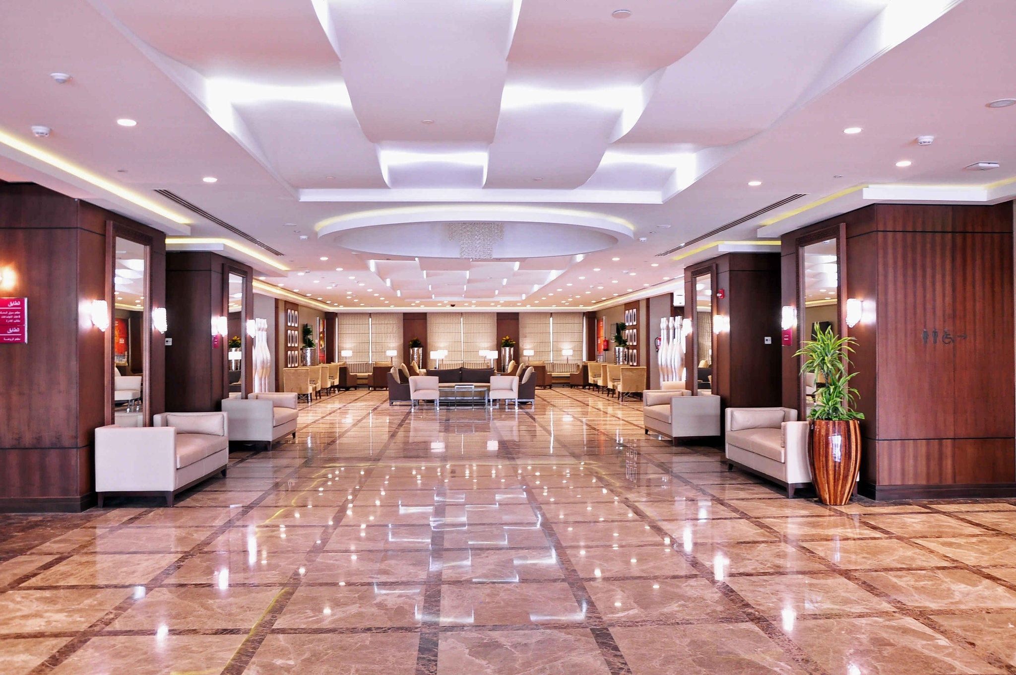 The lobby