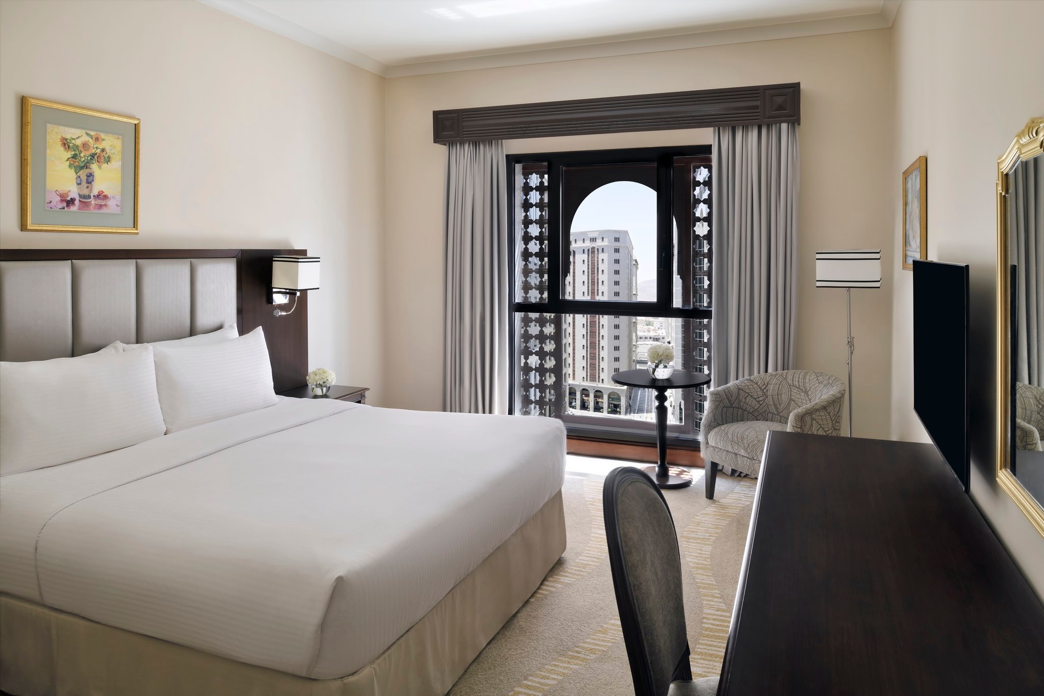 A king room with a city view
