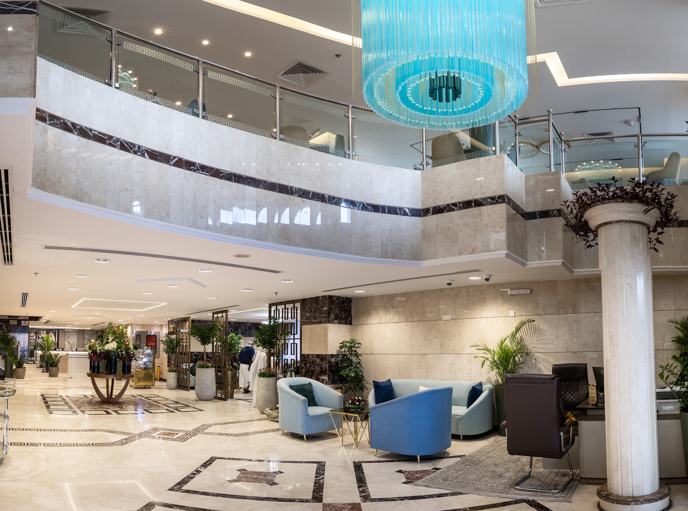 The lobby