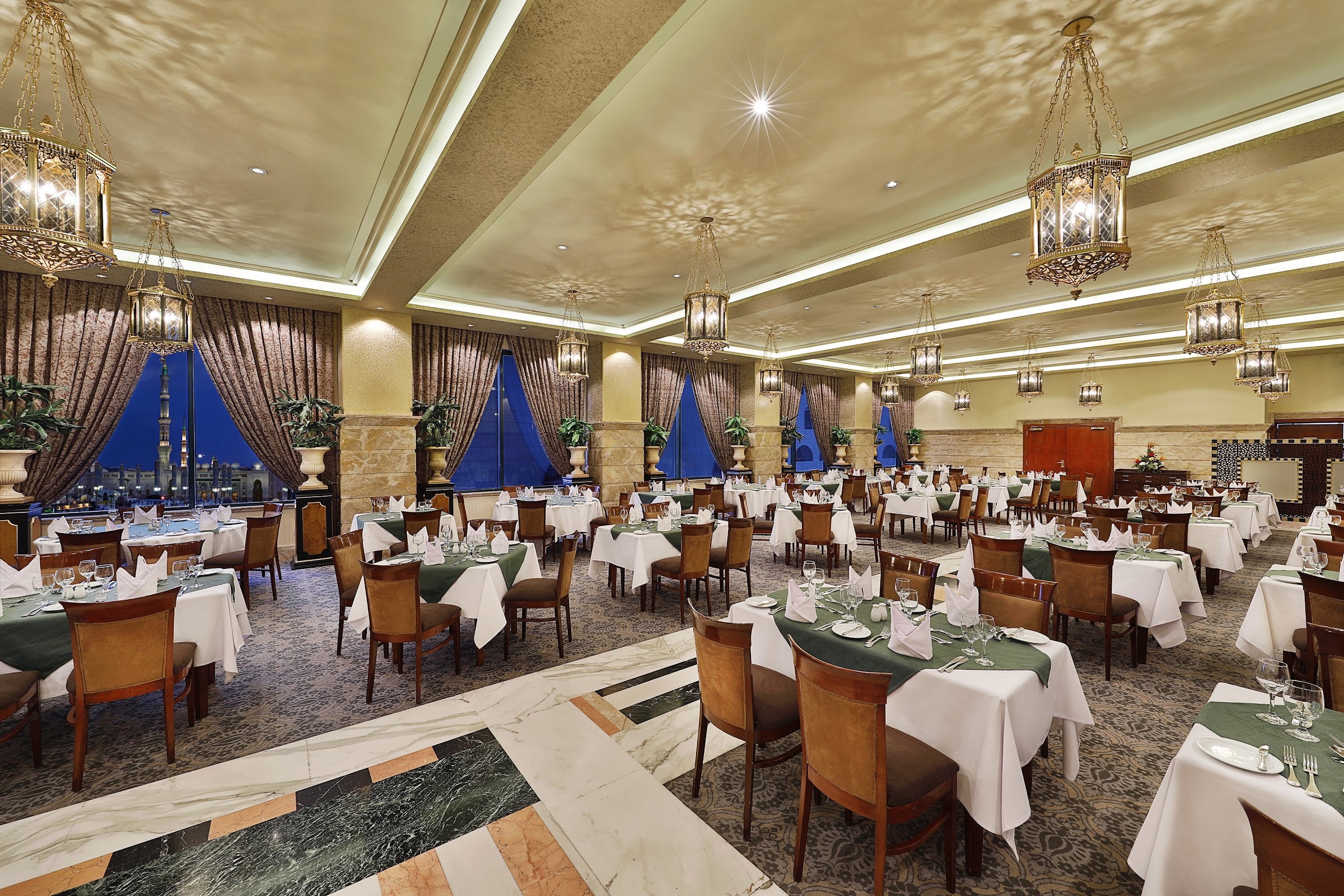 L'un des restaurants de l'hôtel