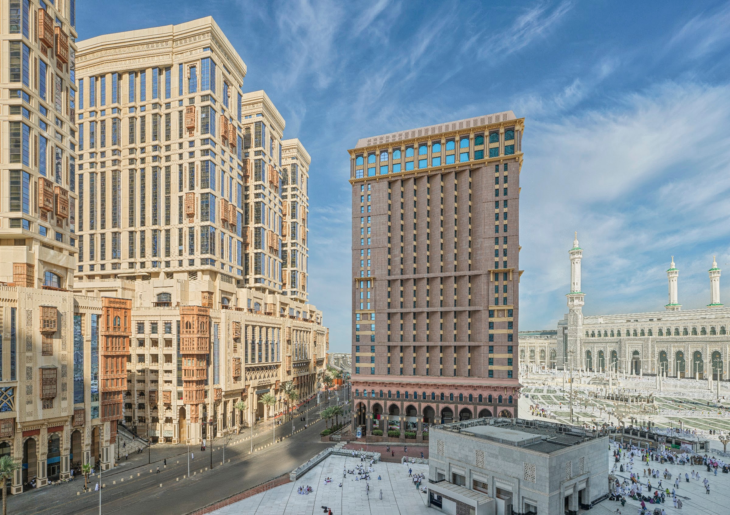 Les tours de Jabal Omar à côté du Haram