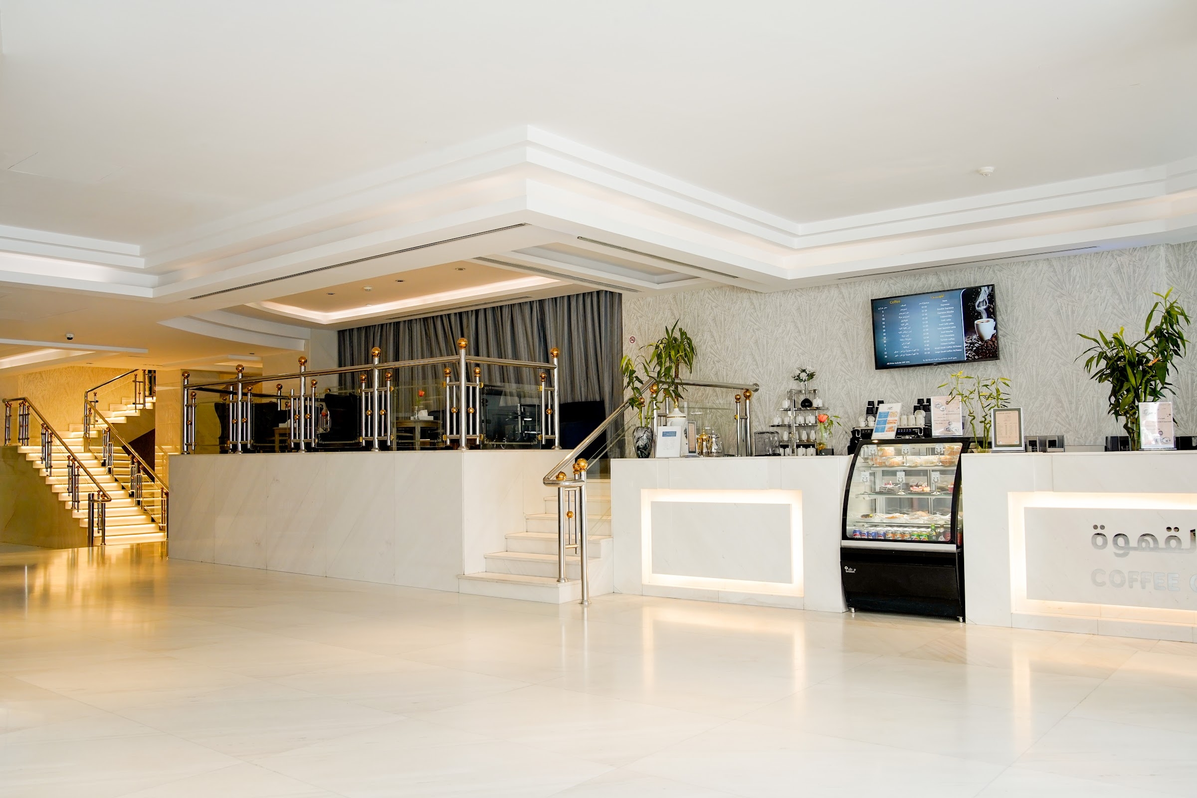 The lobby