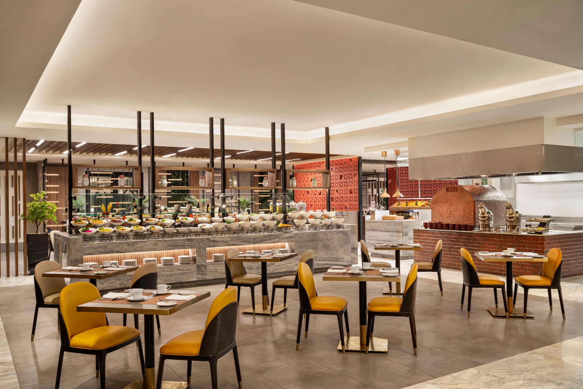 L'un des restaurants de l'hôtel