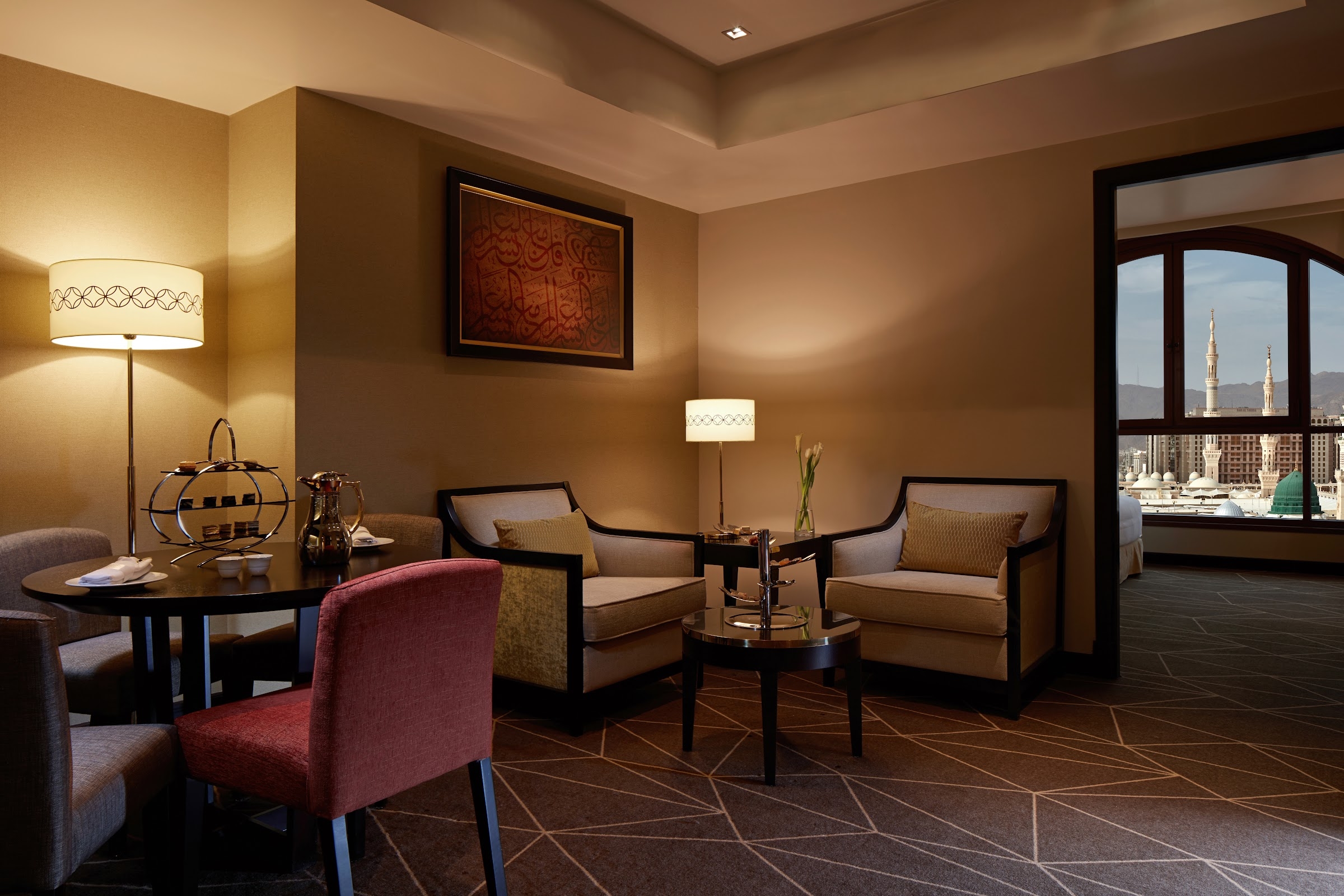 Le salon d'une suite
