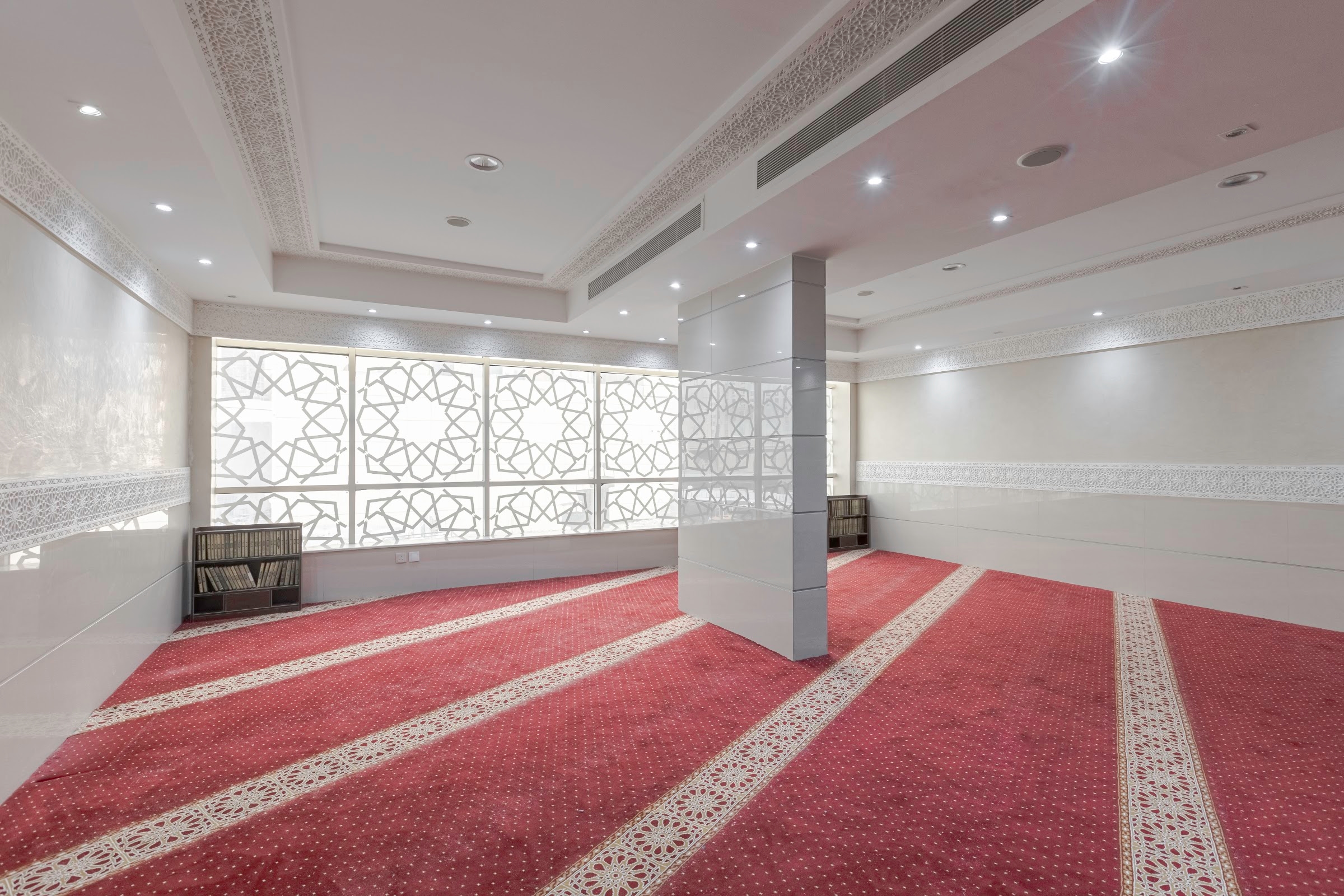 The hotel's prayer room