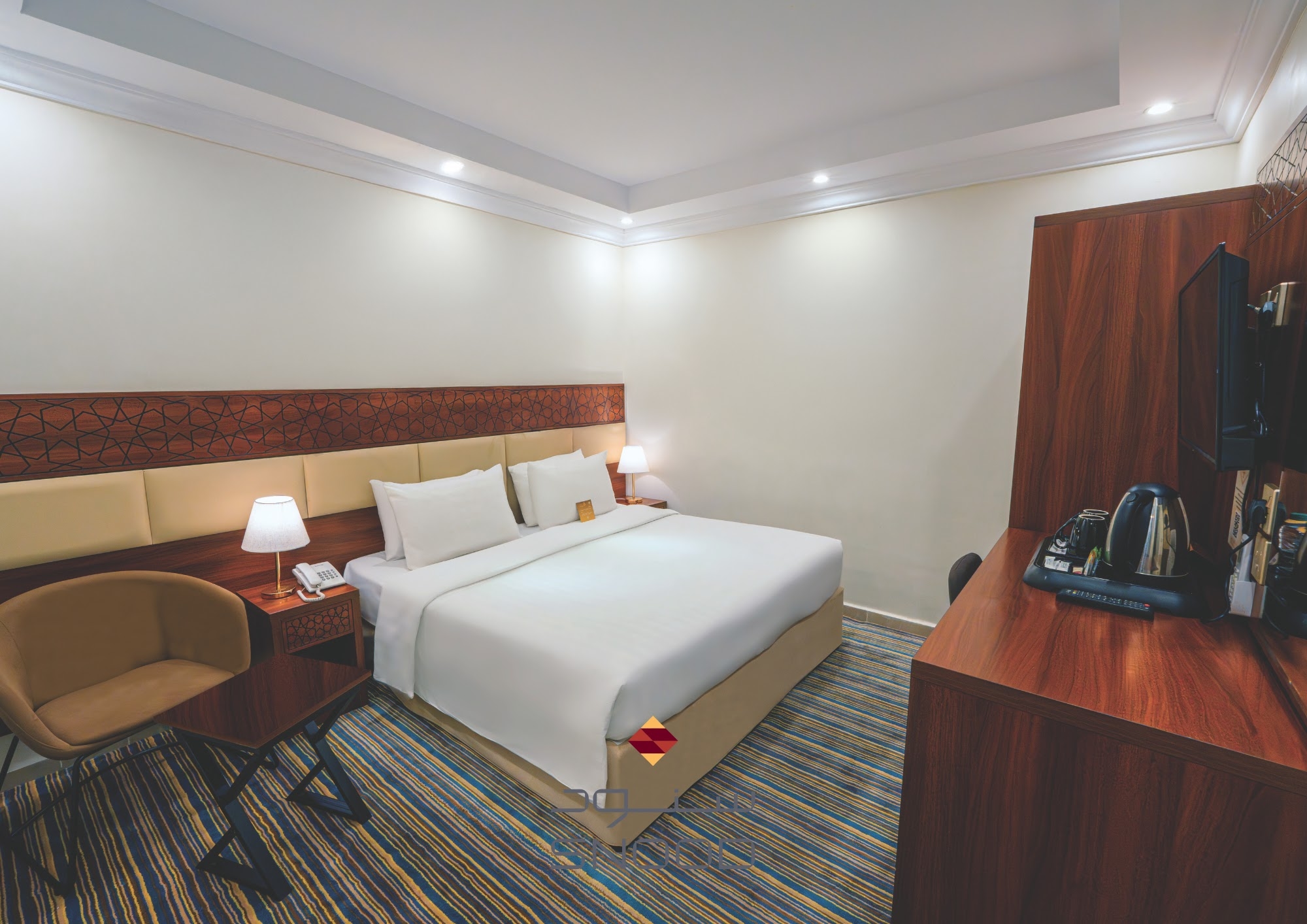Kamar dengan tempat tidur double