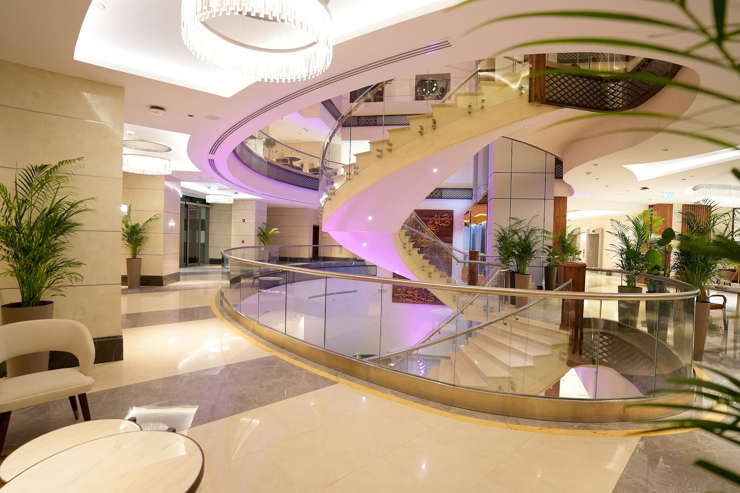 The lobby