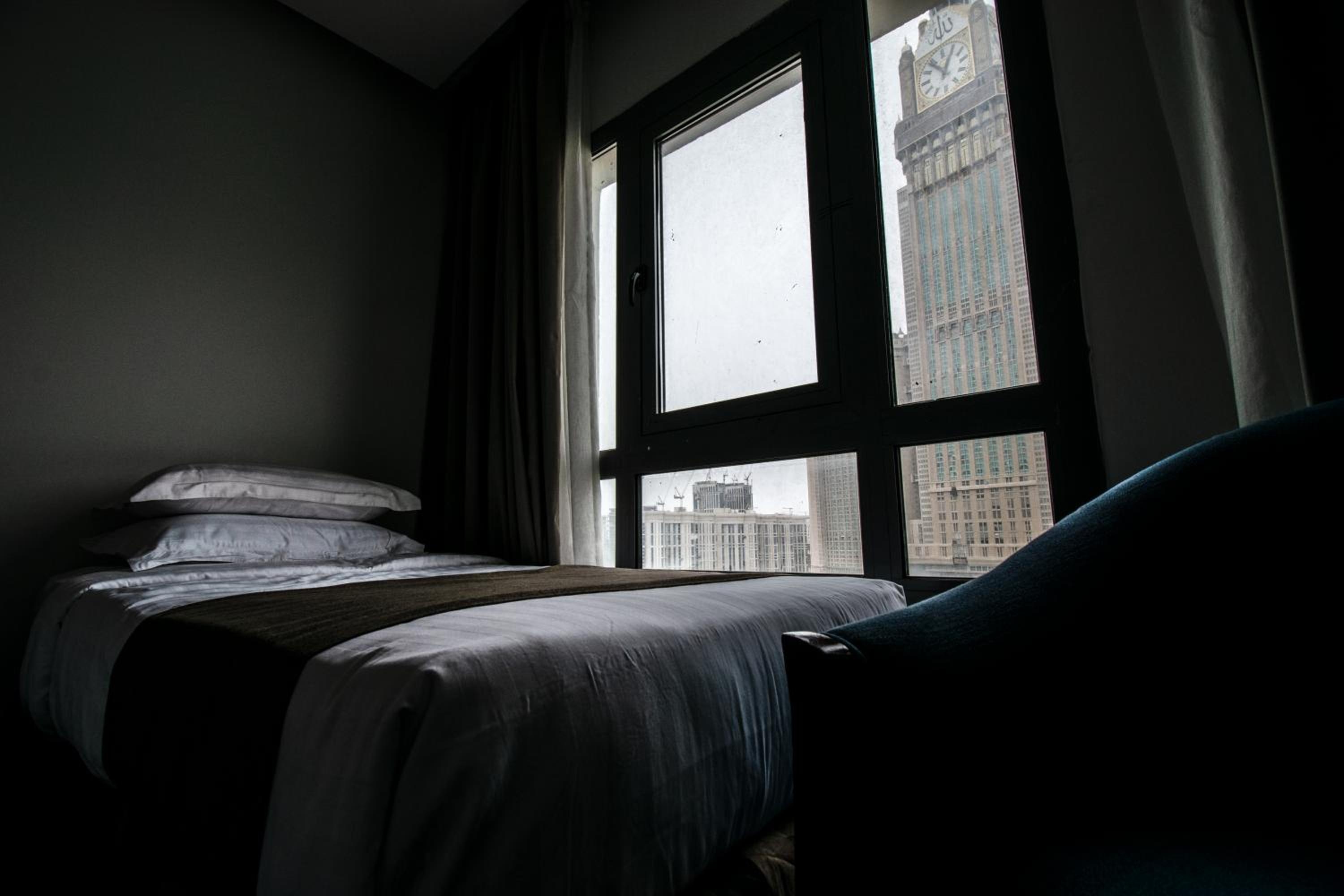 L'une des chambres de l'hôtel