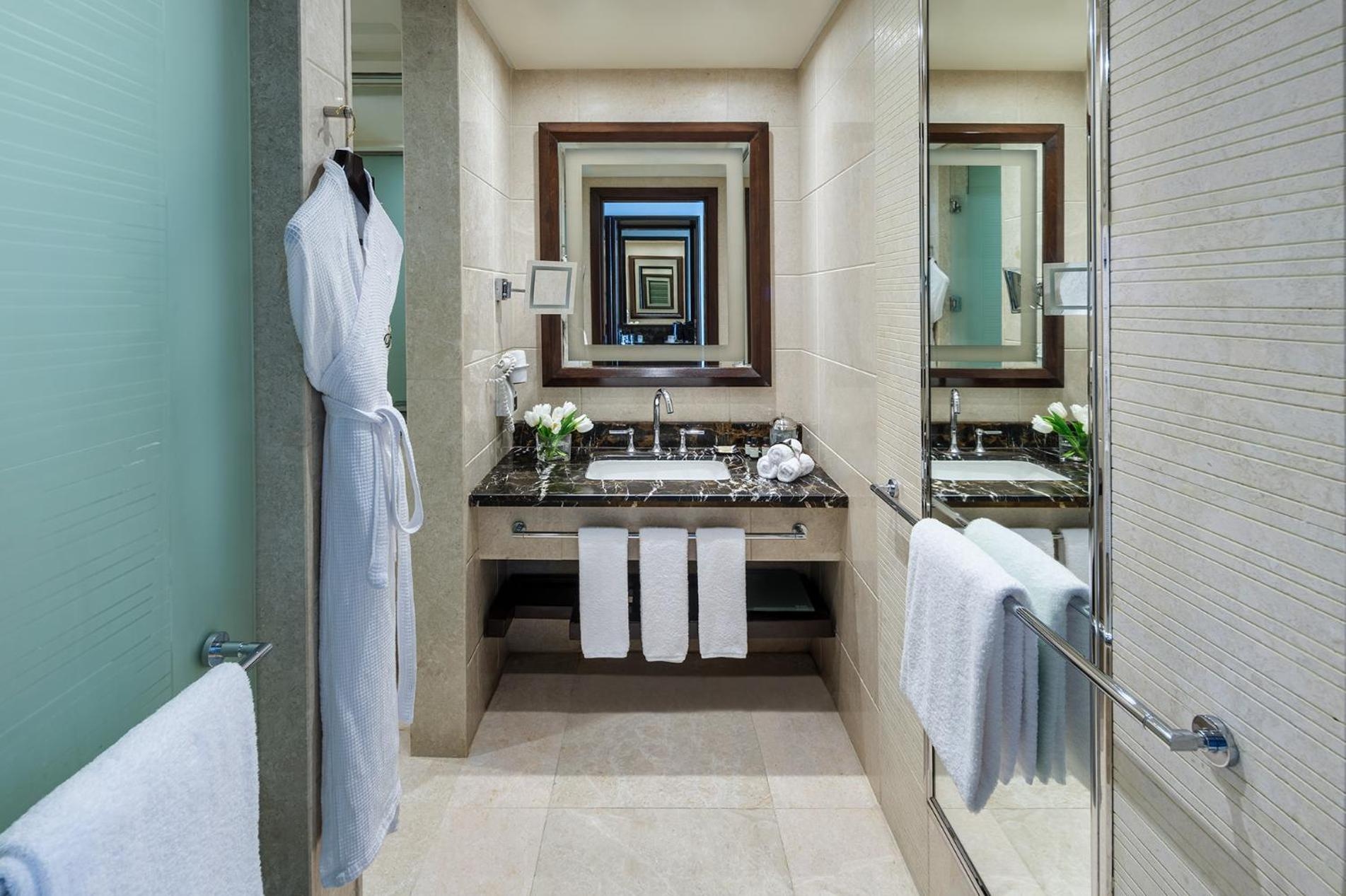One of the hotel's rooms