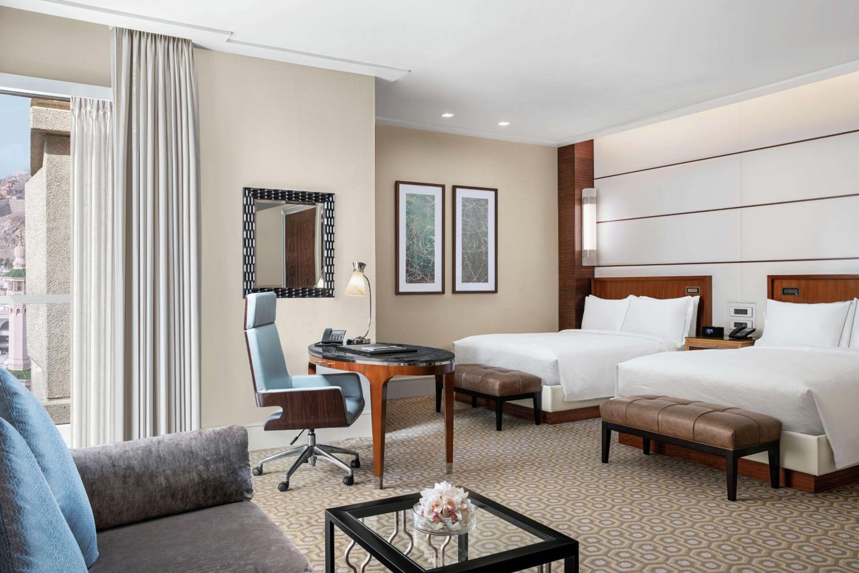 One of the hotel's rooms