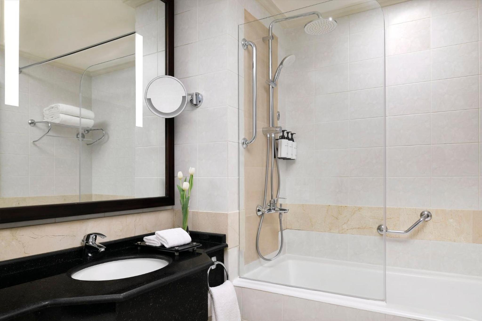 One of the hotel's rooms