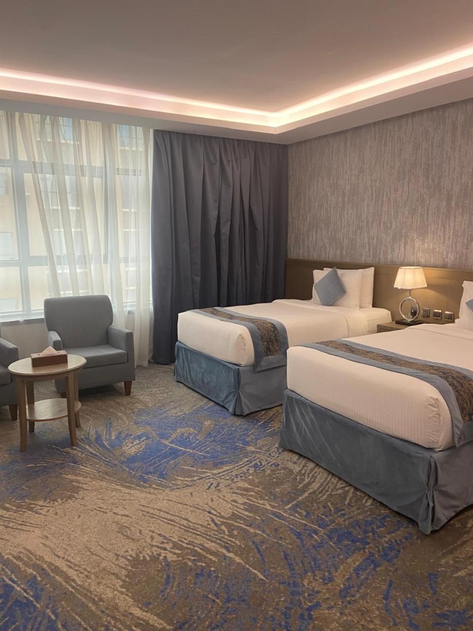 L'une des chambres de l'hôtel