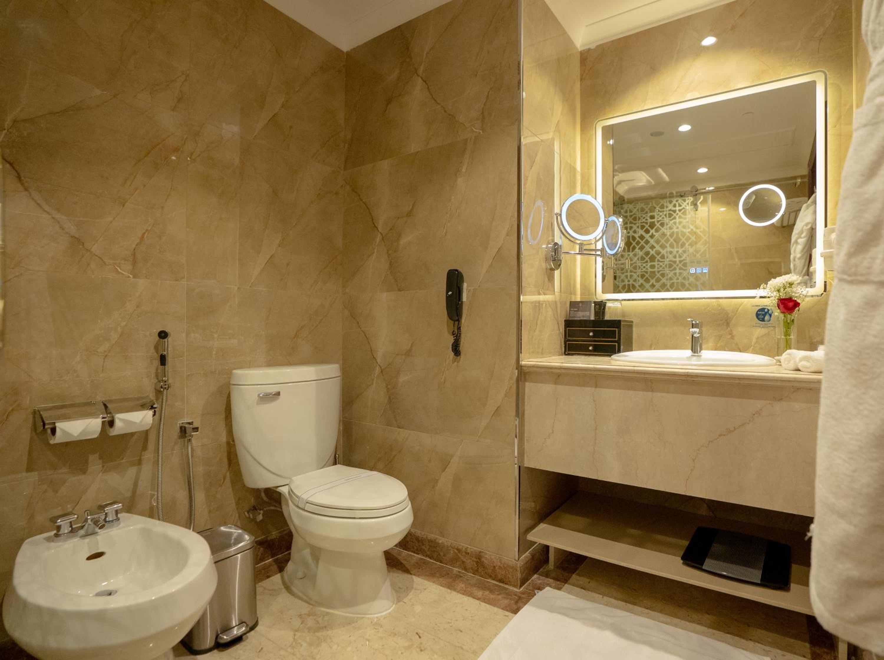 One of the hotel's rooms
