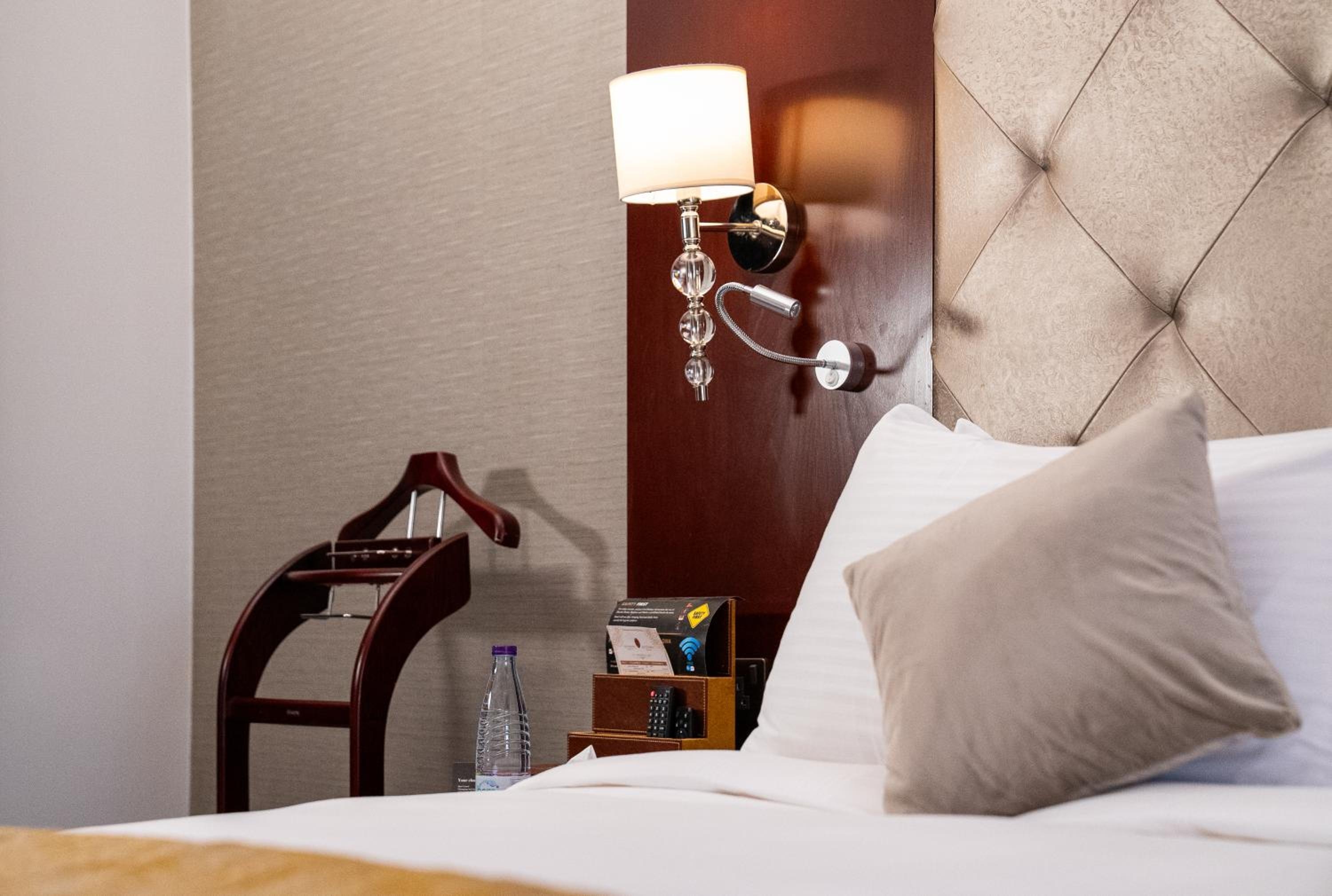 One of the hotel's rooms