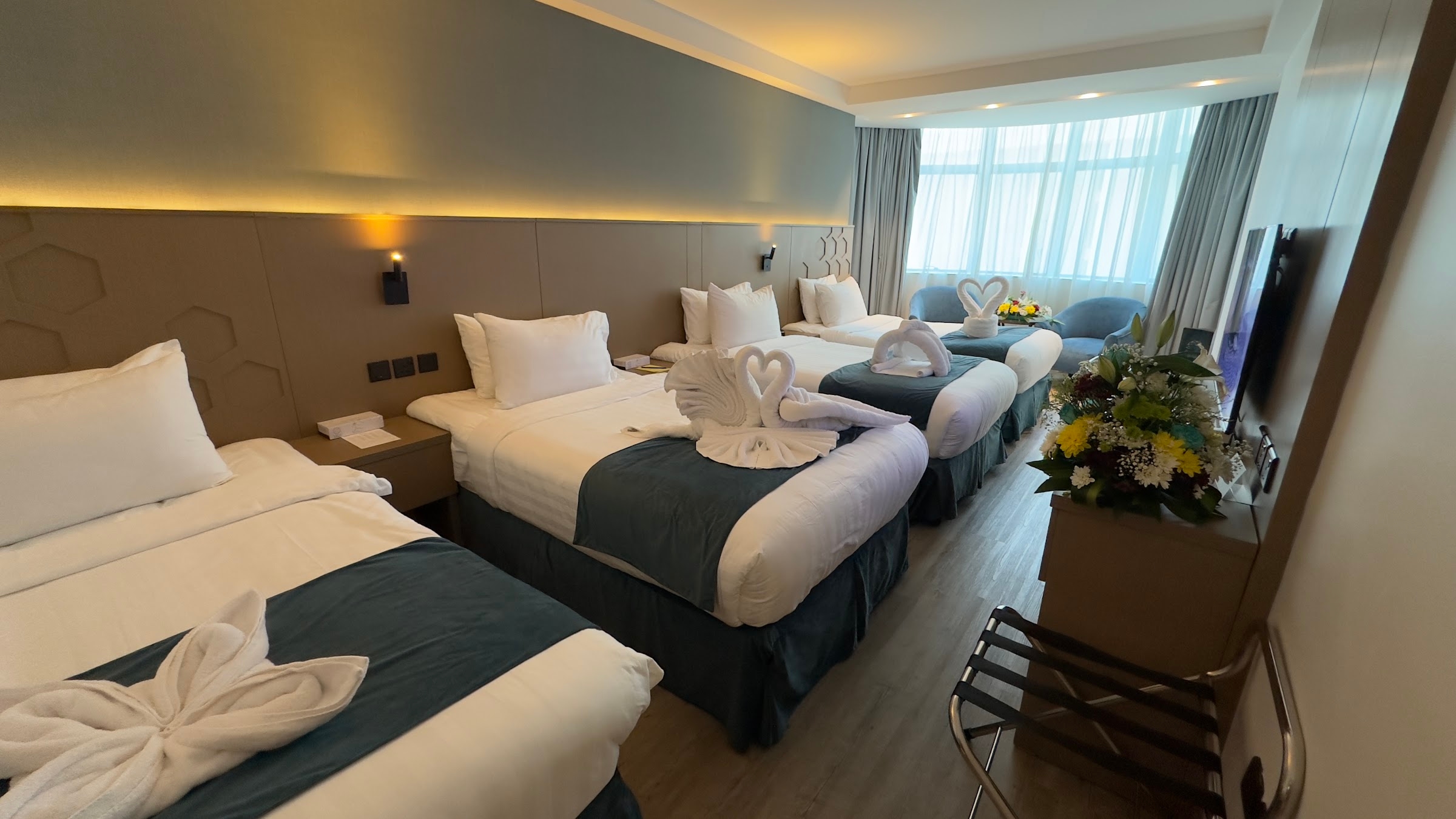 Salah satu kamar hotel
